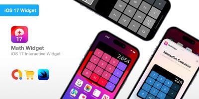 Math Widget - iOS 17 Interactive Widget