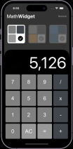 Math Widget - iOS 17 Interactive Widget Screenshot 2