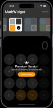 Math Widget - iOS 17 Interactive Widget Screenshot 4