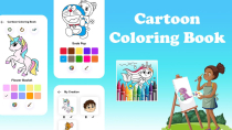 Cartoon Coloring Book - Unity Source Code Screenshot 1