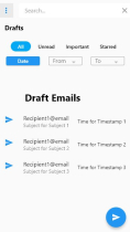 MailMate - Flutter UI Kit Screenshot 3