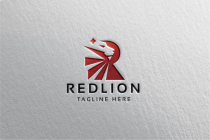 Red Lion Letter R Branding Logo Screenshot 4