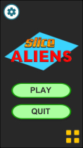 Slice Aliens Unity Game 2D Screenshot 1