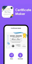 Certificate Maker - Android Source Code Screenshot 4