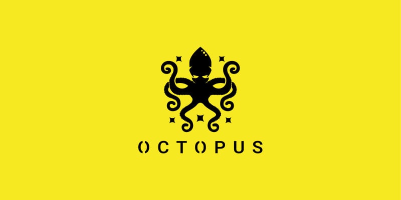 Vector Octopus Logo Template