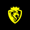 Lion Crown Logo Template