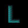 Letter L Line Art Logo