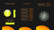 Bubble Level Meter - Android App Template Screenshot 1