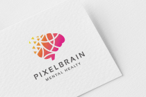 Pixel Brain Pro Branding Logo Screenshot 3