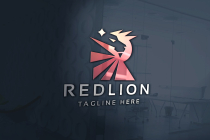 Letter R - Red Lion Branding Logo Screenshot 1