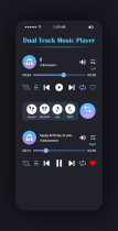 Dual Track Music Player - Android App Template Screenshot 2