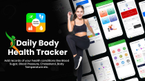 Personal Health Tracker - Android App Template Screenshot 1