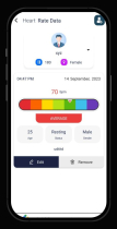 Personal Health Tracker - Android App Template Screenshot 4
