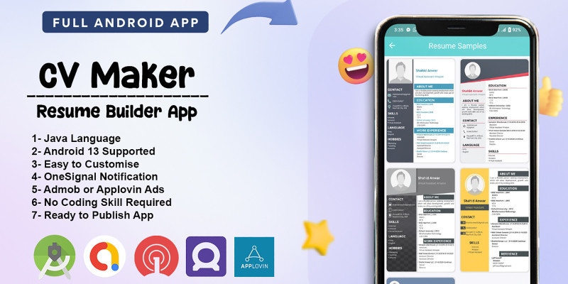 CV Maker - Resume Builder App Android