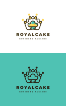 Royal Cake Logo Template Screenshot 3