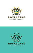 Royal Cake Logo Template Screenshot 3