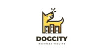 Dog City Logo Template Screenshot 1