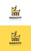 Dog City Logo Template Screenshot 3