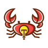 Smart Crab Logo Template
