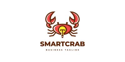 Smart Crab Logo Template