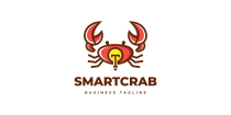 Smart Crab Logo Template Screenshot 1