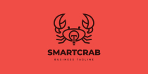Smart Crab Logo Template Screenshot 2