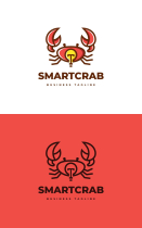 Smart Crab Logo Template Screenshot 3