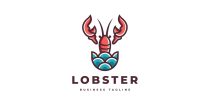 Ocean Lobster Logo Template Screenshot 1