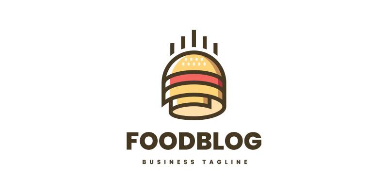 Food Blog Logo Template