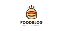 Food Blog Logo Template Screenshot 1
