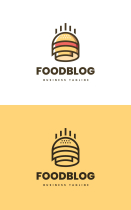 Food Blog Logo Template Screenshot 3