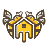 Bee House Logo Template
