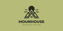 Mountain House Logo Template Screenshot 2