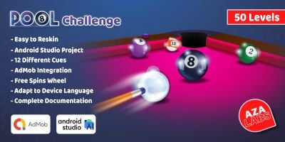 Pool Challenge - Android Studio Template