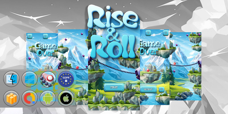 Rise and Roll - Buildbox Template