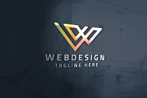 Web Design Letter W Pro Branding Logo Screenshot 1