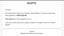 EmPTC - Crypto Bitcoin PTC And Faucet Script Screenshot 5