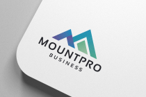 Mount Pro Letter M Branding Logo Screenshot 1