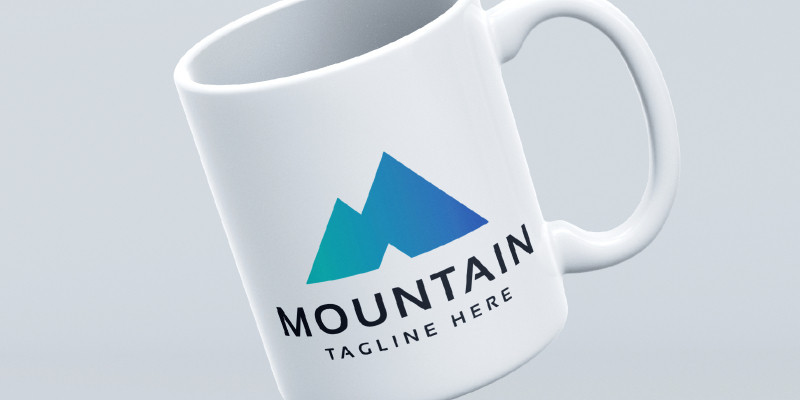 Letter M Mountain Pro Branding Logo