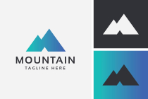 Letter M Mountain Pro Branding Logo Screenshot 1