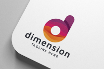 Dimension Letter D Pro Branding Logo Screenshot 1