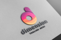 Dimension Letter D Pro Branding Logo Screenshot 2
