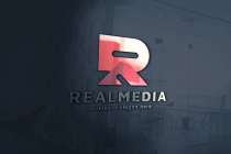 Real Media Letter R Pro Branding Logo Screenshot 1