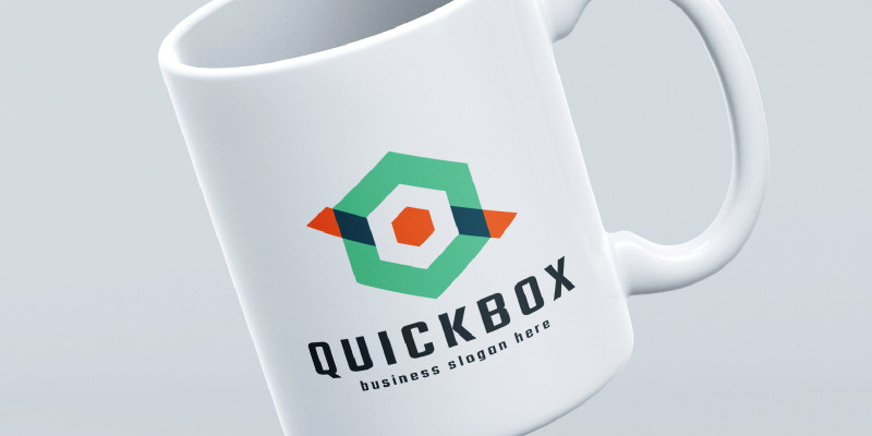 Quick Box Letter Q Pro Branding Logo