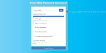 SecureKey Password Generator Screenshot 2