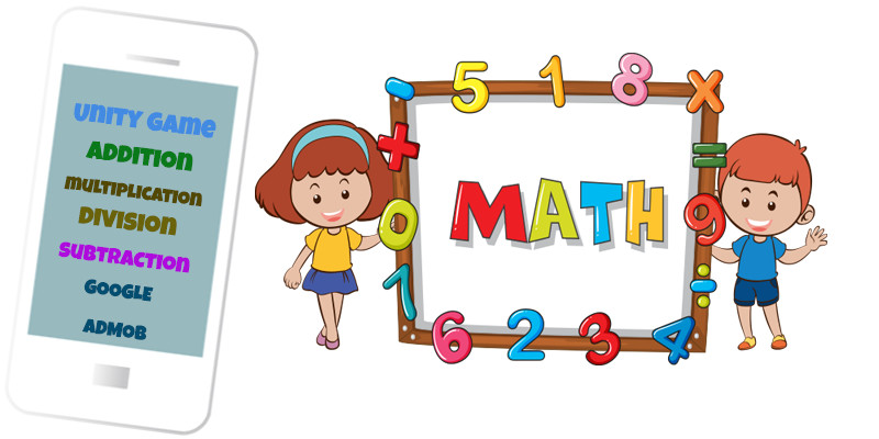 Four Operations Game In Mathematics - Unity