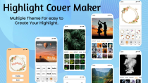 Highlight Cover Maker for IG - Android App Templat Screenshot 1