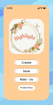 Highlight Cover Maker for IG - Android App Templat Screenshot 2