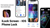 Lock Screen iOS 16 - Android App Template Screenshot 1