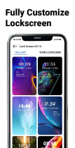Lock Screen iOS 16 - Android App Template Screenshot 3